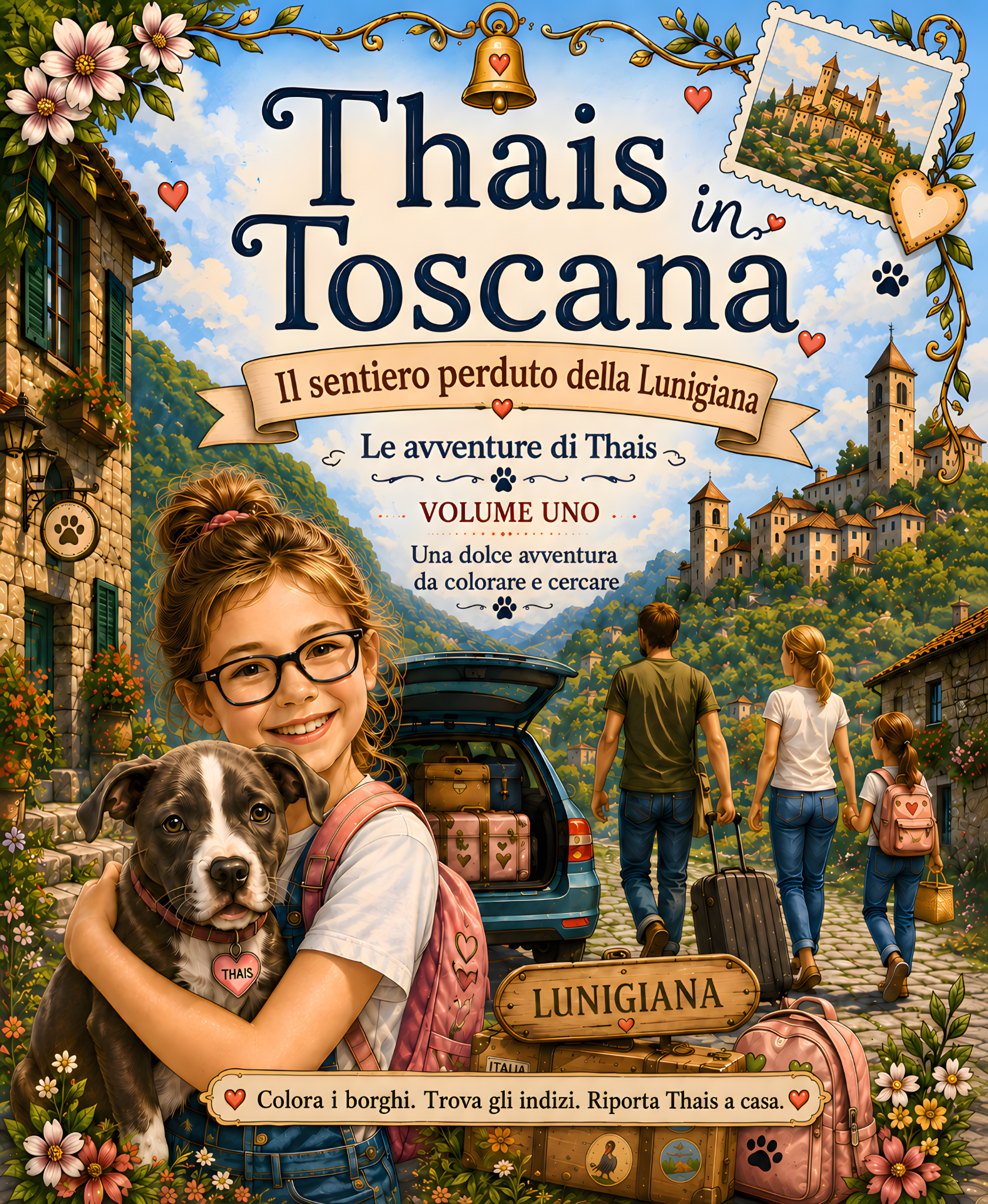 Copertina di Thais in Toscana — Il sentiero perduto della Lunigiana
